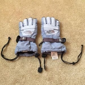North Face junior girls ski gloves Size M